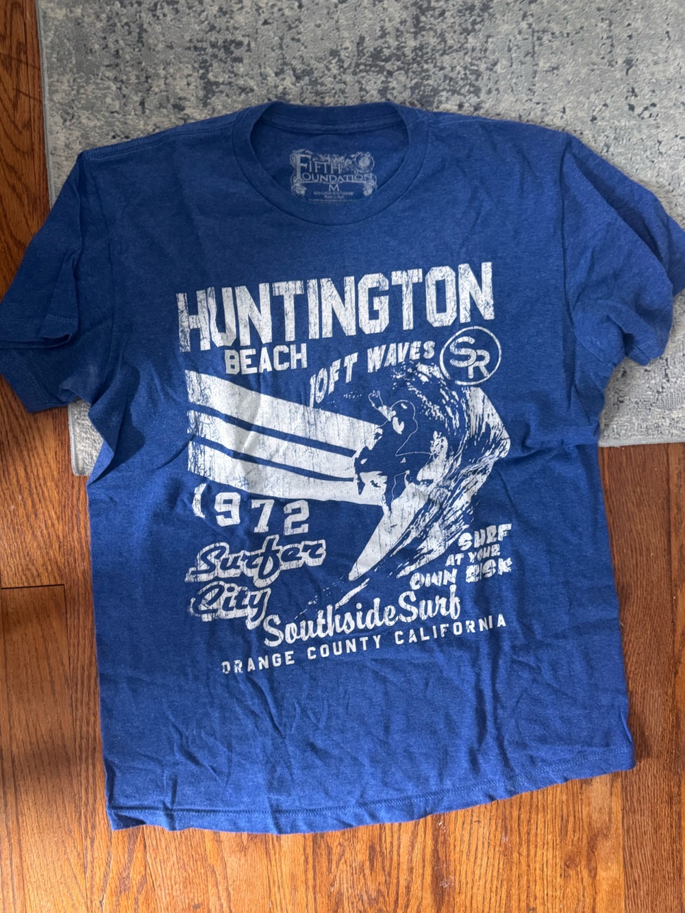 Huntington Beach Graphic Tee - Blue